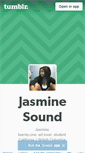 Mobile Screenshot of jasminesound.tumblr.com