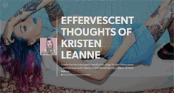 Desktop Screenshot of kristenlegsleanne.tumblr.com