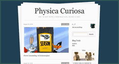 Desktop Screenshot of physicacuriosa.tumblr.com