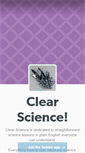 Mobile Screenshot of clearscience.tumblr.com