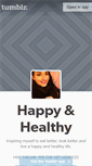 Mobile Screenshot of happy-healthy.tumblr.com