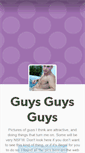 Mobile Screenshot of guysguysguys.tumblr.com