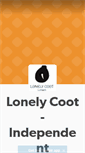 Mobile Screenshot of lonelycoot.tumblr.com