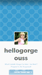Mobile Screenshot of hellogorgeouss.tumblr.com