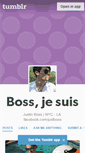 Mobile Screenshot of justinboss.tumblr.com