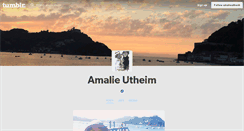 Desktop Screenshot of amalieutheim.tumblr.com