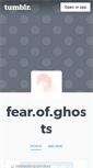 Mobile Screenshot of fearofghosts.tumblr.com