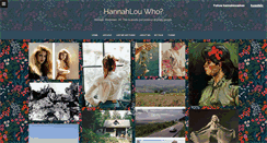 Desktop Screenshot of hannahlouwhoo.tumblr.com