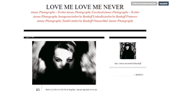 Desktop Screenshot of lovemelovemenever.tumblr.com
