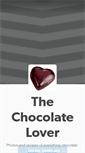 Mobile Screenshot of chocolatelover.tumblr.com