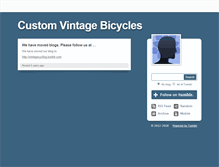 Tablet Screenshot of customvintagebicycles.tumblr.com