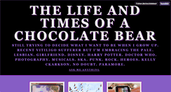 Desktop Screenshot of pbchocolatebear.tumblr.com