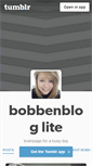 Mobile Screenshot of bobben.tumblr.com