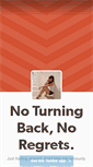 Mobile Screenshot of noturningback.tumblr.com