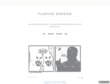 Tablet Screenshot of flamingdragon.tumblr.com