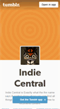 Mobile Screenshot of indiecentral.tumblr.com