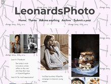 Tablet Screenshot of leonardsphoto.tumblr.com