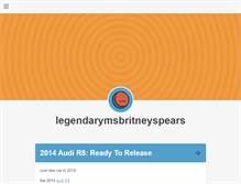Tablet Screenshot of legendarymsbritneyspears.tumblr.com