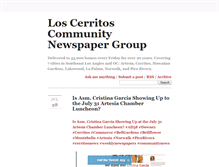 Tablet Screenshot of loscerritoscommunitynews.tumblr.com