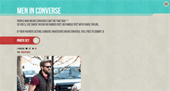 Desktop Screenshot of meninconversearecool.tumblr.com