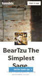 Mobile Screenshot of beartzu.tumblr.com