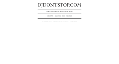 Desktop Screenshot of djdontstop.tumblr.com