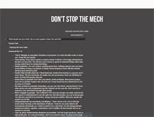 Tablet Screenshot of dmech.tumblr.com