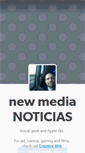 Mobile Screenshot of newmedianoticias.tumblr.com