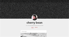 Desktop Screenshot of cherrybean.tumblr.com