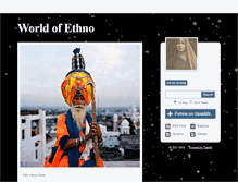Tablet Screenshot of ethnoworld.tumblr.com