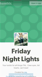 Mobile Screenshot of fridaynightlights.tumblr.com