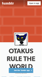 Mobile Screenshot of otakuworldorder.tumblr.com