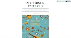 Desktop Screenshot of allthingsfabu.tumblr.com