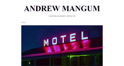 Desktop Screenshot of andrewmangum.tumblr.com