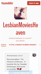 Mobile Screenshot of lesbianmoviesheaven.tumblr.com