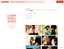 Tablet Screenshot of lesbianmoviesheaven.tumblr.com