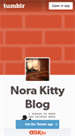 Mobile Screenshot of norakitty.tumblr.com