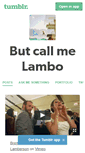 Mobile Screenshot of andrewlamberson.tumblr.com