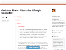 Tablet Screenshot of goddessthain.tumblr.com