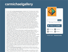 Tablet Screenshot of carmichaelgallery.tumblr.com