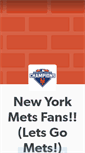 Mobile Screenshot of nymetsfans.tumblr.com