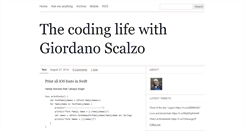 Desktop Screenshot of giordanoscalzo.tumblr.com