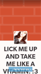 Mobile Screenshot of lickmeuplikeavitamin.tumblr.com