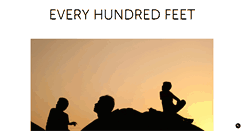 Desktop Screenshot of everyhundredfeet.tumblr.com