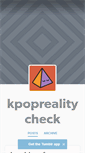 Mobile Screenshot of kpoprealitycheck.tumblr.com