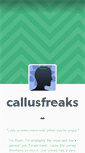 Mobile Screenshot of callusfreaks-.tumblr.com