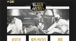 Desktop Screenshot of believeticketproject.tumblr.com