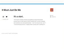 Tablet Screenshot of mustbeme.tumblr.com