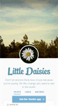 Mobile Screenshot of littledaisies.tumblr.com