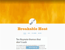 Tablet Screenshot of breakableheat.tumblr.com